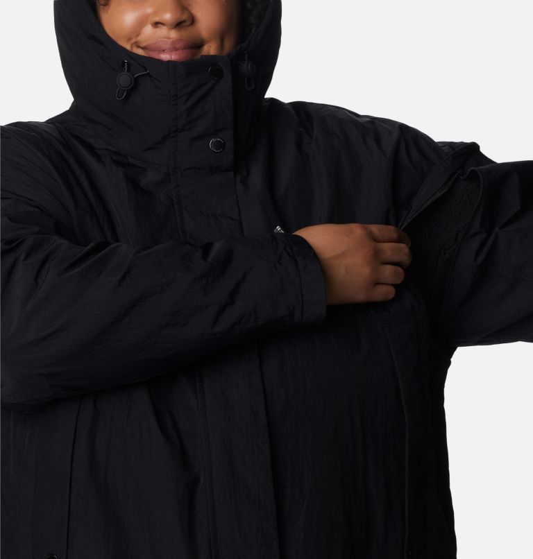 Thumbnail: Women's Laurelwoods Interchange Jacket - Plus Size, Color: Black, image 9