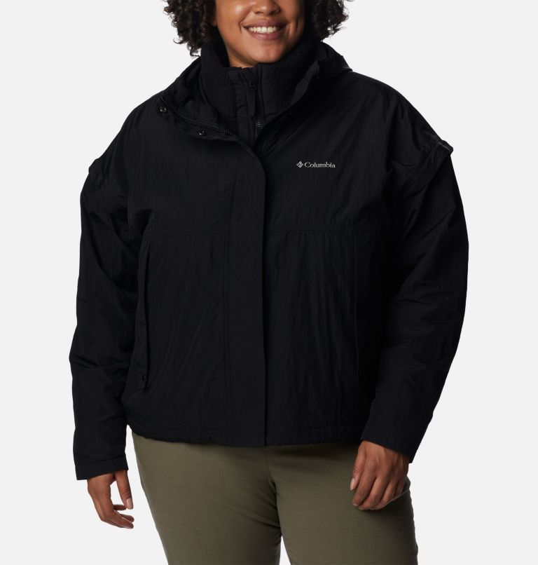 Thumbnail: Women's Laurelwoods Interchange Jacket - Plus Size, Color: Black, image 1
