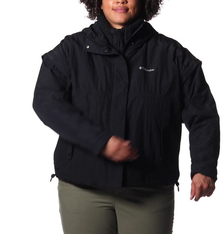 Thumbnail: Women's Laurelwoods Interchange Jacket - Plus Size, Color: Black, image 2
