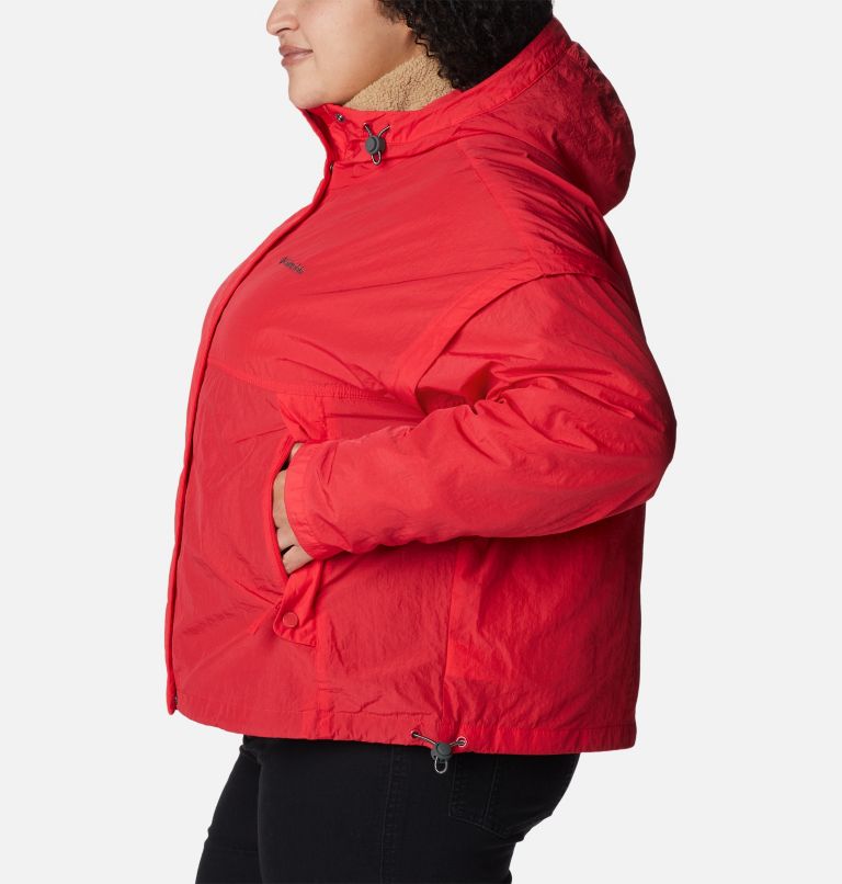 Women's Laurelwoods Interchange Jacket - Plus Size, Color: Red Lily, image 3