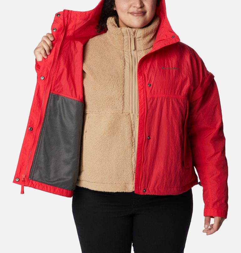 Women's Laurelwoods Interchange Jacket - Plus Size, Color: Red Lily, image 5