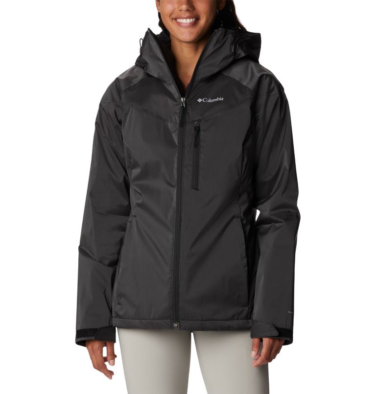Women's Oak Ridge Interchange Jacket, Color: Black Sheen, image 1