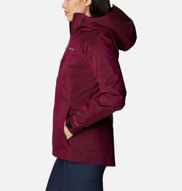 Women's Oak Ridge Interchange Jacket, Color: Marionberry Sheen, image 3