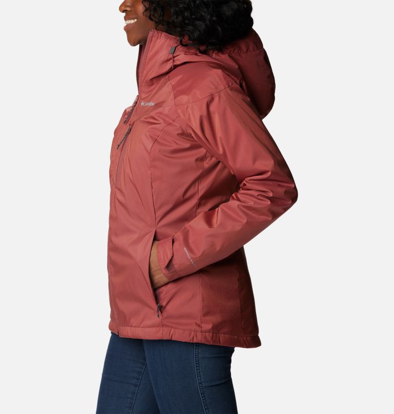 Women's Oak Ridge Interchange Jacket, Color: Beetroot Sheen, image 3