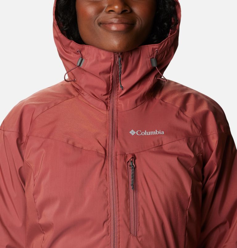 Women's Oak Ridge Interchange Jacket, Color: Beetroot Sheen, image 4