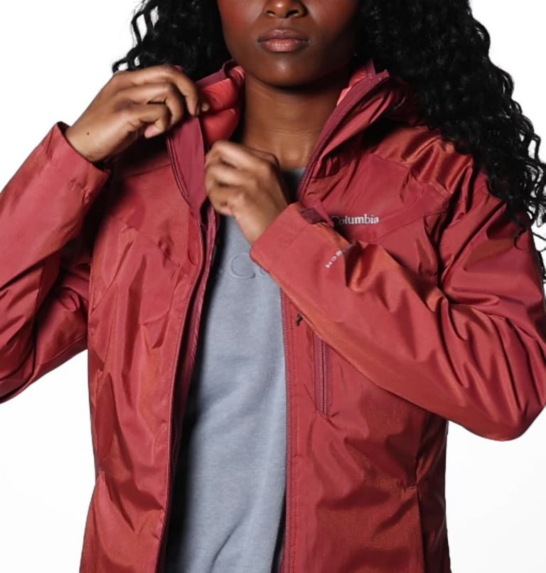 Women's Oak Ridge Interchange Jacket, Color: Beetroot Sheen