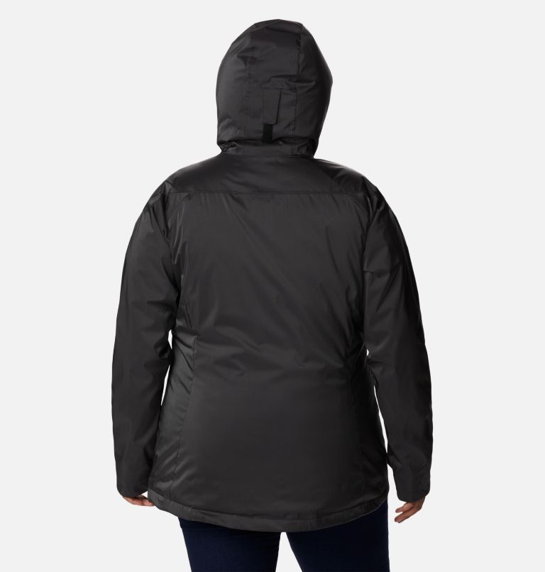 Thumbnail: Women's Oak Ridge Interchange Jacket - Plus Size, Color: Black Sheen, image 2