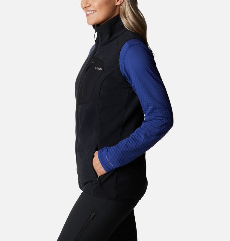 Thumbnail: Women's Outdoor Tracks Vest, Color: Black, image 3