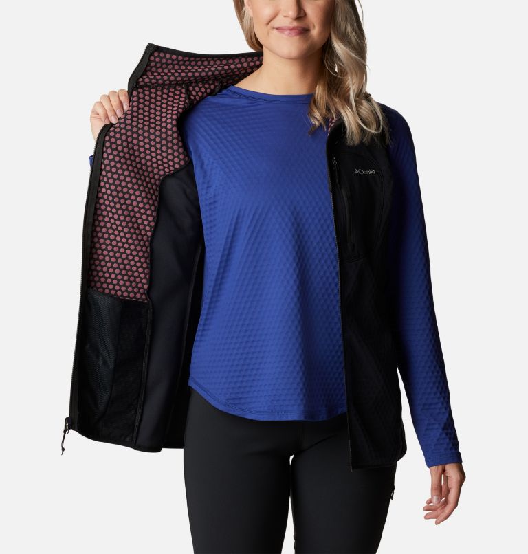 Thumbnail: Women's Outdoor Tracks Vest, Color: Black, image 5