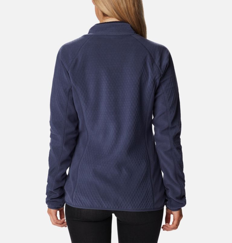 Women's Outdoor Tracks Full Zip Fleece Jacket, Color: Nocturnal, Dark Nocturnal, image 2