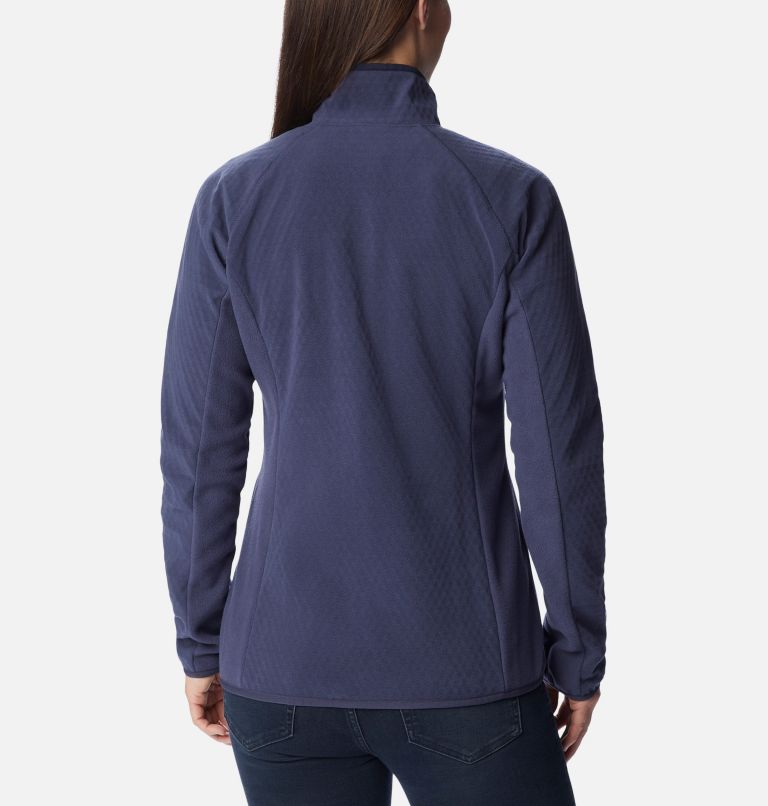 Women's Outdoor Tracks Full Zip Fleece Jacket, Color: Nocturnal, Dark Nocturnal, image 2
