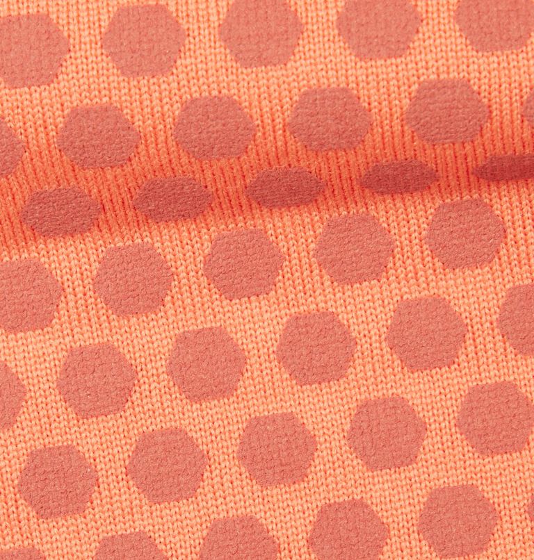 Women's Outdoor Tracks Half Zip Fleece Pullover, Color: Faded Peach, Dusty Pink, image 6