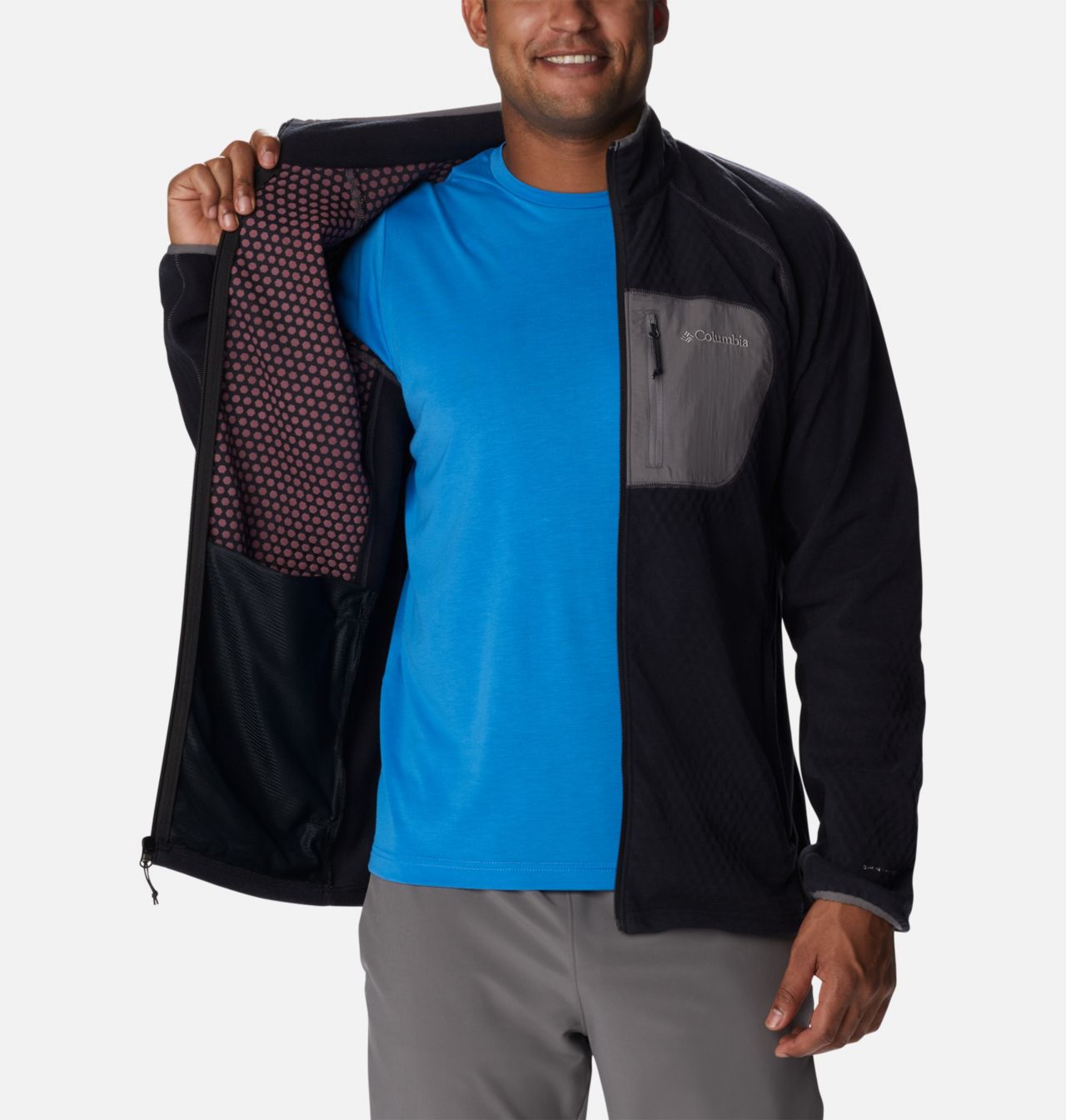 Men's Outdoor Tracks™ Full Zip Fleece Jacket 5