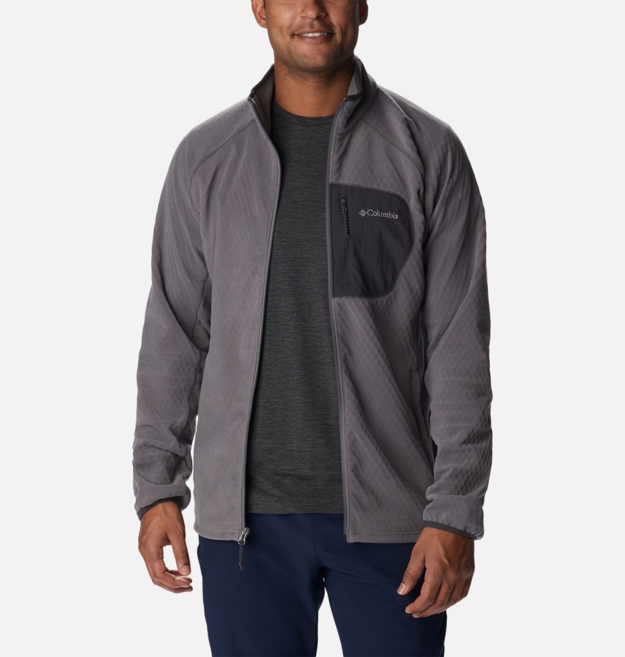 Men's Outdoor Tracks™ Full Zip Fleece Jacket 7