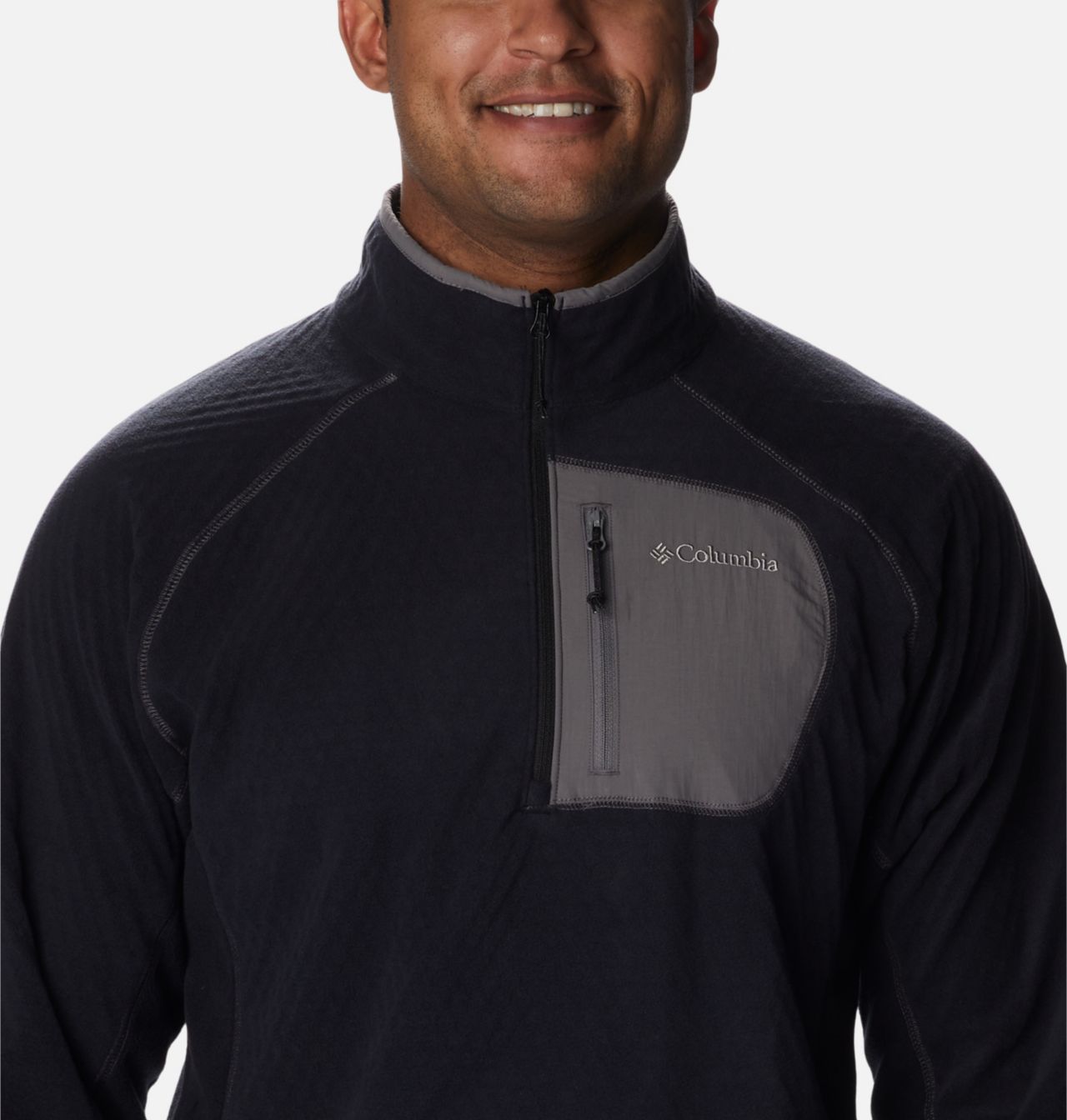Men's Outdoor Tracks™ Half Zip Fleece Pullover 4