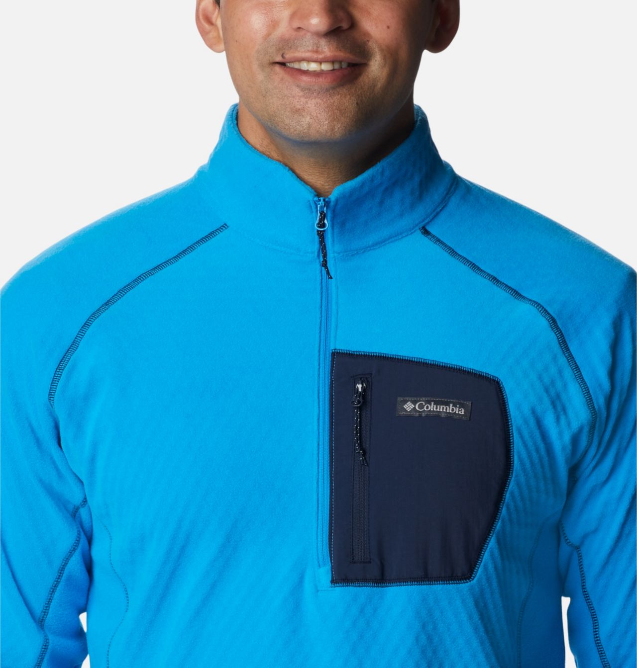 Men's Outdoor Tracks™ Half Zip Fleece Pullover 4