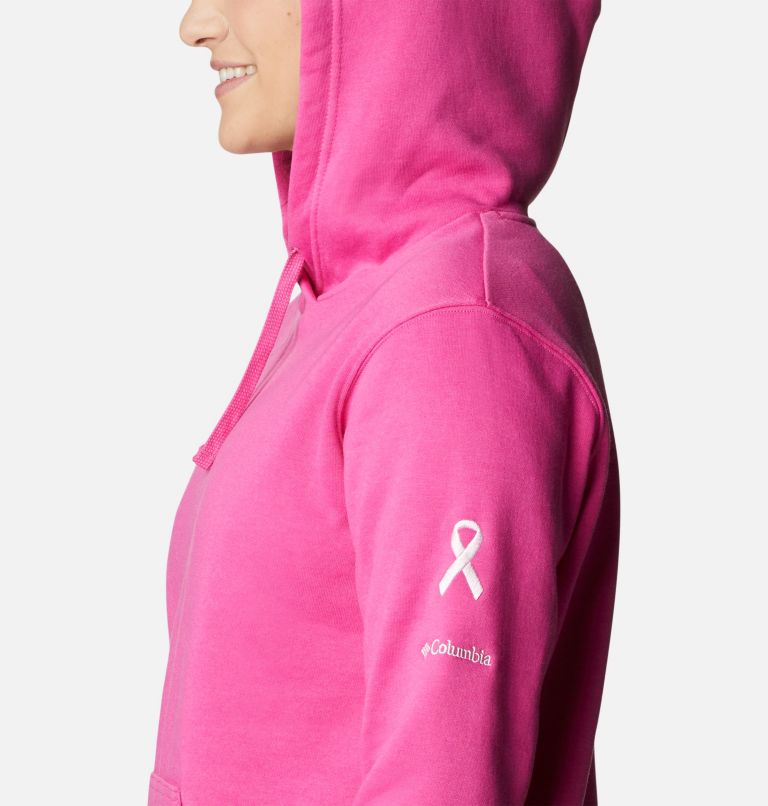 Thumbnail: Women's Tested Tough In Pink Hoodie, Color: Pink Ice TTIP Logo, image 5