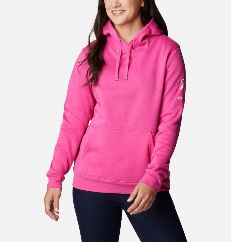 Women's Tested Tough In Pink Hoodie, Color: Pink Ice TTIP Logo, image 1