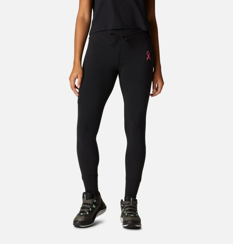 Thumbnail: Tested Tough In Pink Legging | 010 | XXL, Color: Black, image 1