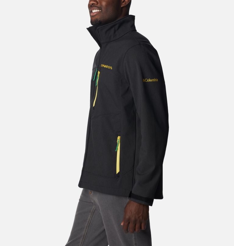 Men's Collegiate Ascender II Softshell Jacket - Oregon, Color: UO - Black, image 3