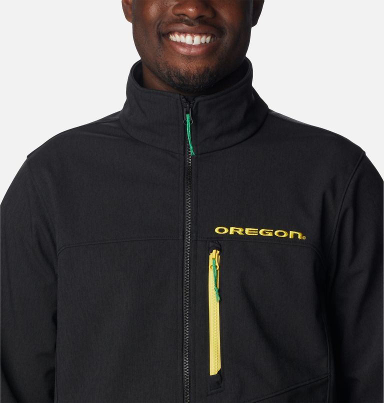 Men's Collegiate Ascender II Softshell Jacket - Oregon, Color: UO - Black, image 4