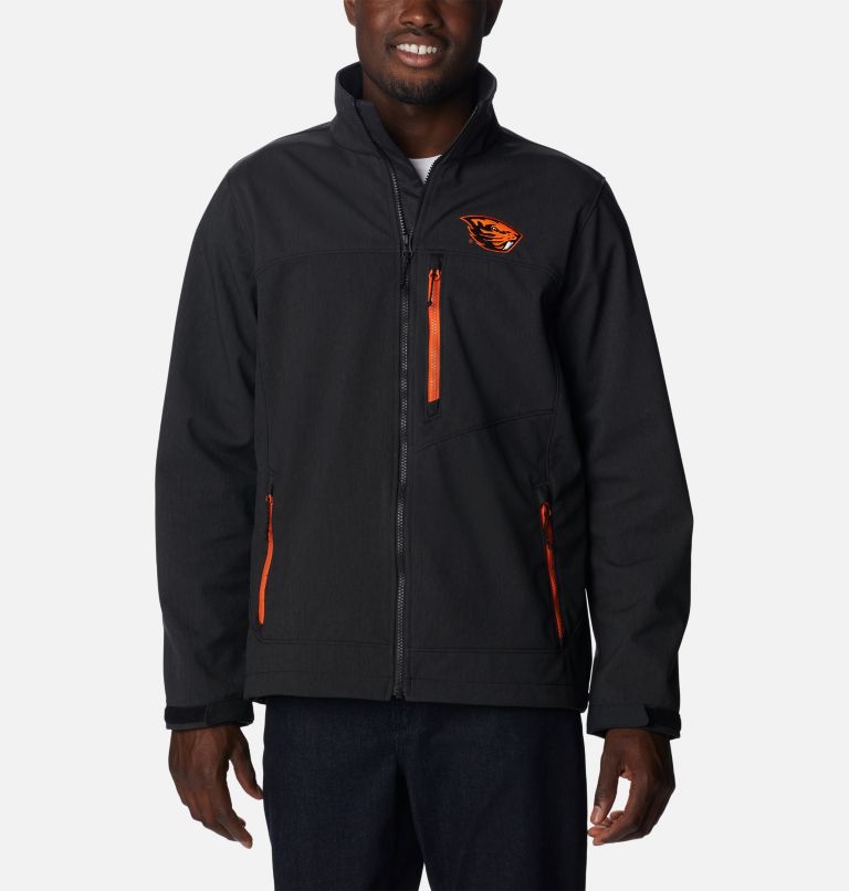 Men's Collegiate Ascender II Softshell Jacket - Oregon State, Color: OSU - Black, image 1