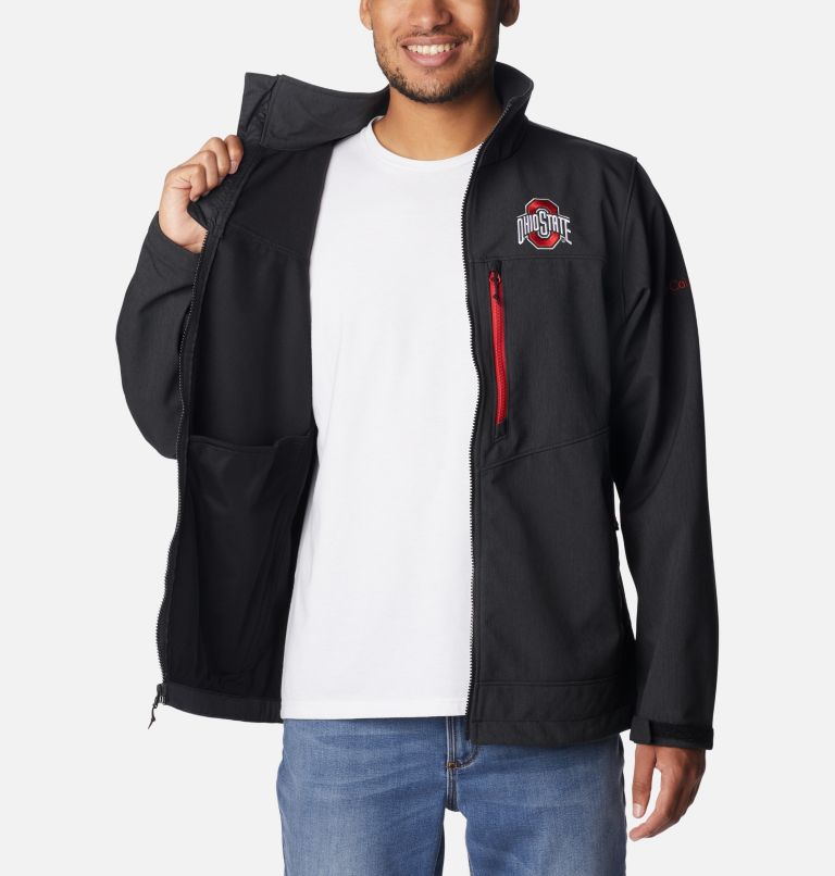 Men's Collegiate Ascender II Softshell Jacket - Ohio, Color: OS - Black, image 5
