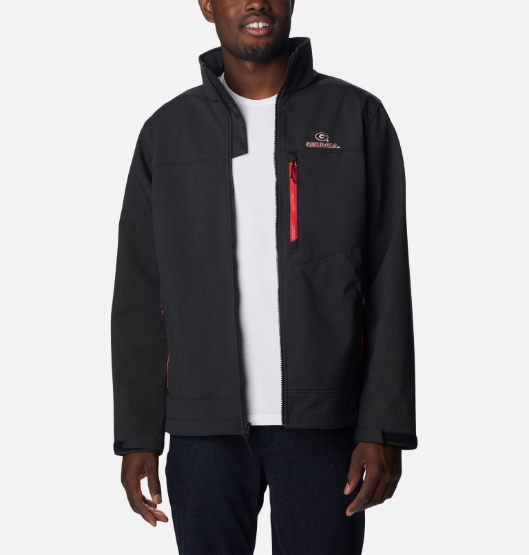 Men's Collegiate Ascender II Softshell Jacket - Georgia, Color: UGA - Black, image 6