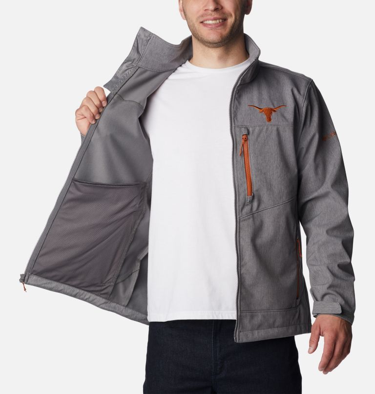 Men's Collegiate Ascender II Softshell Jacket - Texas, Color: TEX - City Grey, image 5