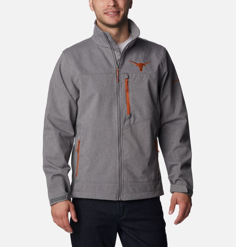 Men's Collegiate Ascender II Softshell Jacket - Texas, Color: TEX - City Grey, image 1