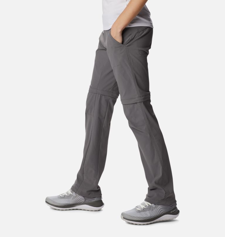 Women’s Saturday Trail Convertible Hiking Trousers, Color: City Grey, image 3