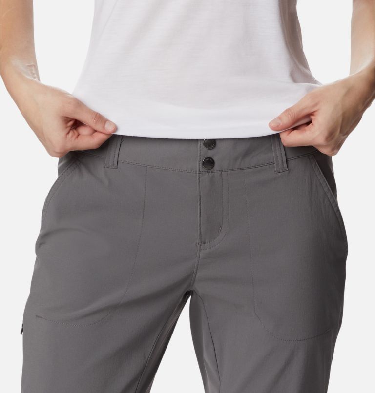 Pantalon de Randonnée Convertible Saturday Trail Femme, Color: City Grey, image 4