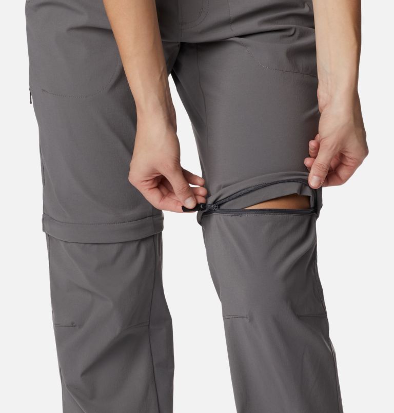 COLUMBIA-SATURDAY TRAIL II EU CONVERTIBLE PANT BLACK - Calças caminhada