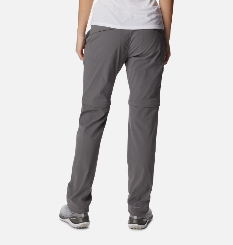 Women’s Saturday Trail Convertible Hiking Trousers, Color: City Grey, image 2