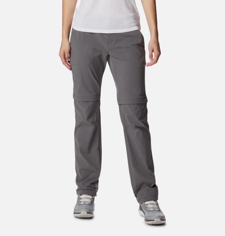Women’s Saturday Trail Convertible Hiking Trousers, Color: City Grey, image 1