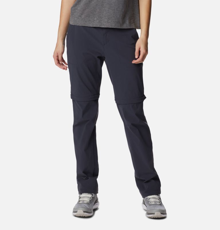 Thumbnail: Women’s Saturday Trail Convertible Hiking Trousers, Color: India Ink, image 1