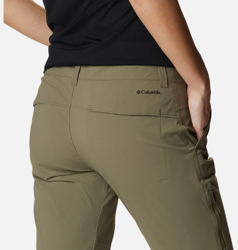 Thumbnail: Women’s Saturday Trail Hiking Trousers, Color: Stone Green, image 5