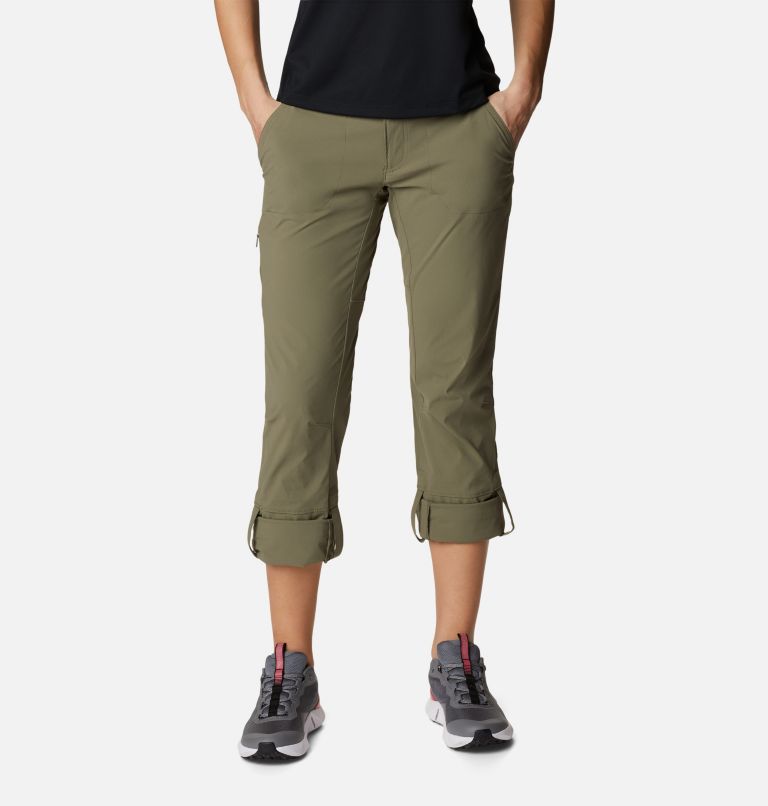 Thumbnail: Women’s Saturday Trail Hiking Trousers, Color: Stone Green, image 6