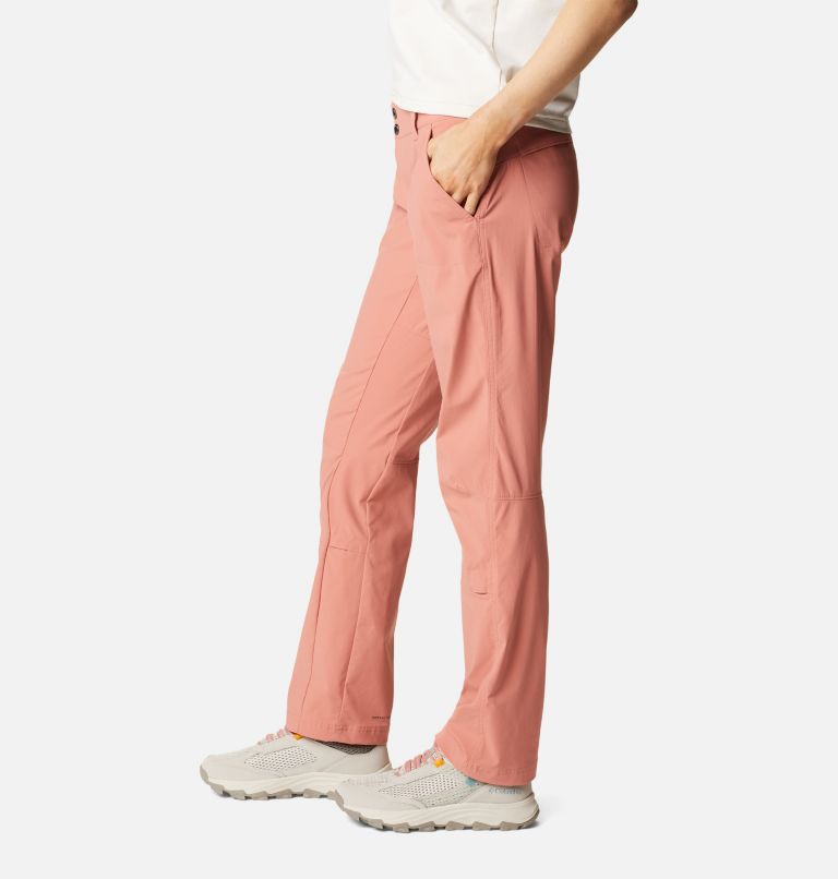 Thumbnail: Women’s Saturday Trail Hiking Trousers, Color: Dark Coral, image 3