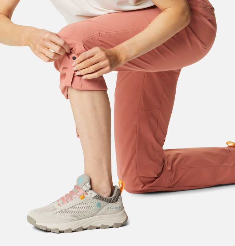 Women’s Saturday Trail Hiking Trousers, Color: Dark Coral, image 6