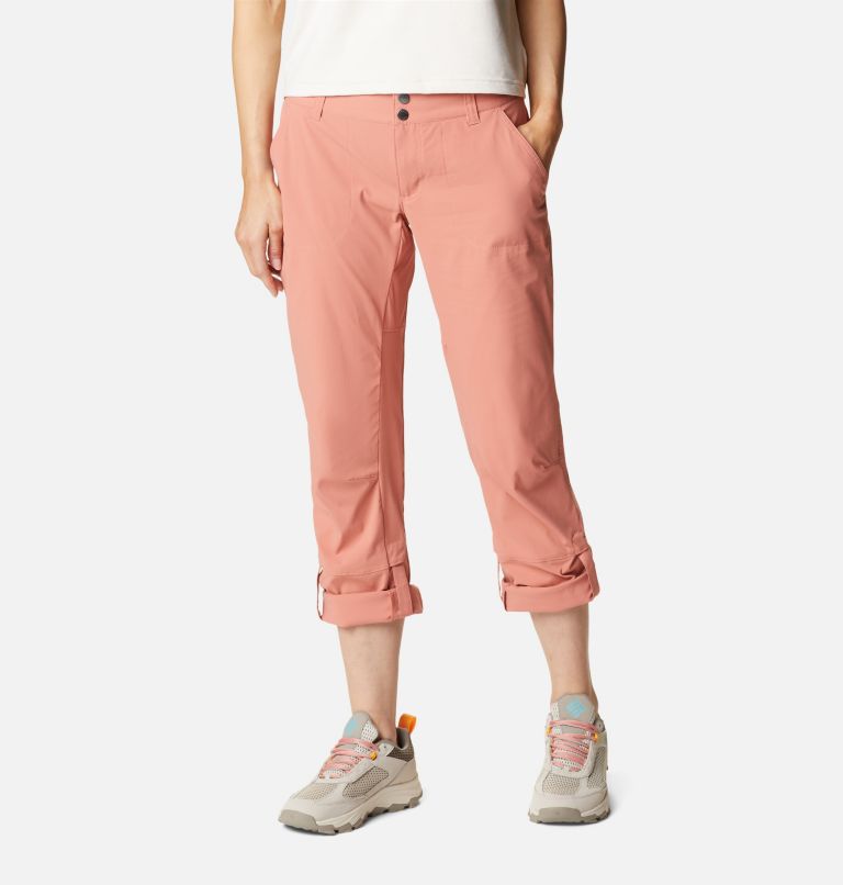 Women’s Saturday Trail Hiking Trousers, Color: Dark Coral, image 7