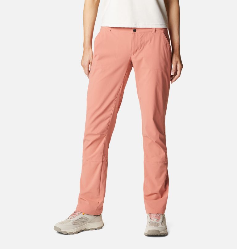 Women’s Saturday Trail Hiking Trousers, Color: Dark Coral, image 1