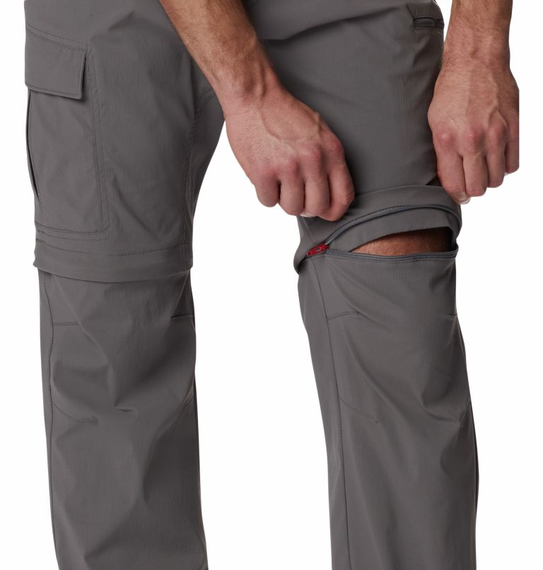 Pantalón convertible de senderismo Newton Ridge para hombre, Color: City Grey, image 6