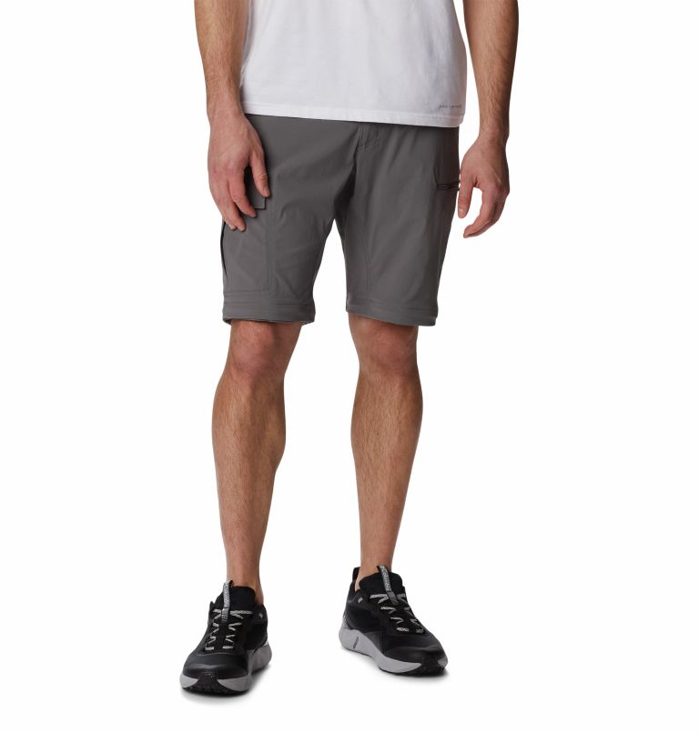 Pantalón convertible de senderismo Newton Ridge para hombre, Color: City Grey, image 7