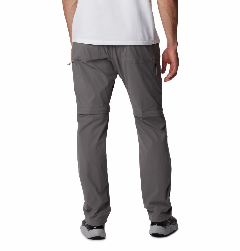 Pantalón convertible de senderismo Newton Ridge para hombre, Color: City Grey, image 2