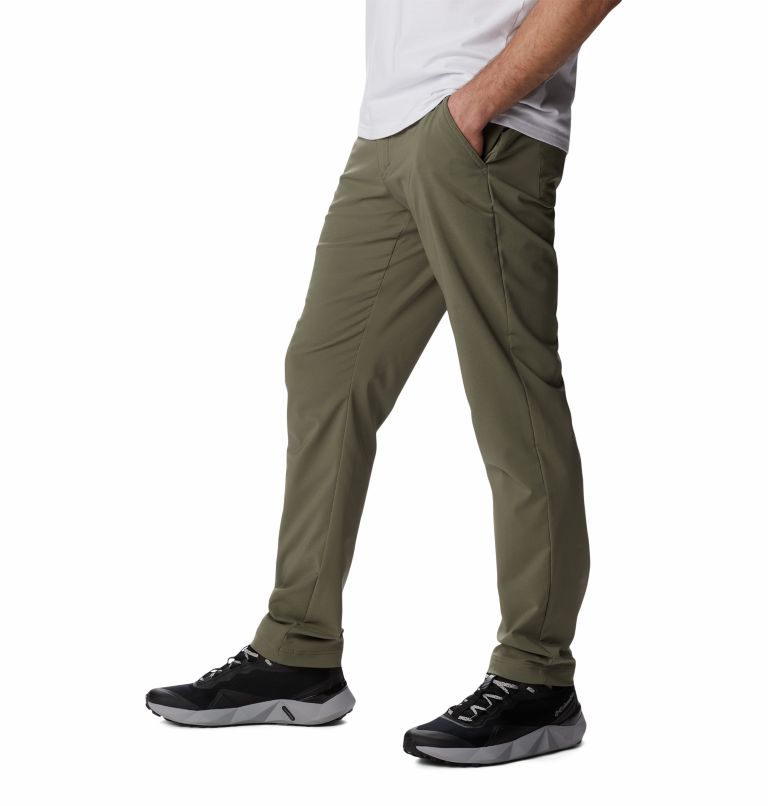 Men's’ Tech Trail II Hiking Trousers, Color: Stone Green, image 3