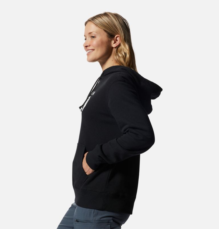 Thumbnail: Women's MHW Logo Pullover Hoody, Color: Black, image 3
