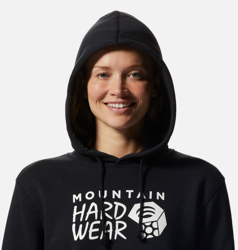 Thumbnail: Women's MHW Logo Pullover Hoody, Color: Black, image 4