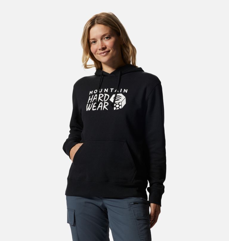 MHW Logo Pullover Hoody | 010 | L, Color: Black, image 1