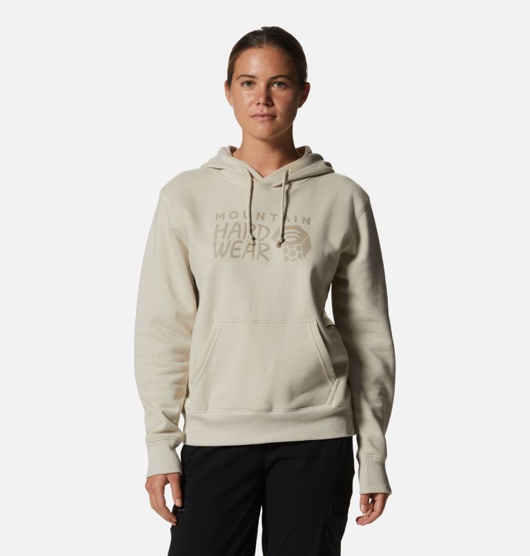 Thumbnail: Women's MHW Logo Pullover Hoody, Color: Wild Oyster, image 1